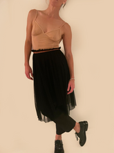 Load image into Gallery viewer, THE TULI in black cotton