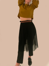 Load image into Gallery viewer, THE TULI in black cotton